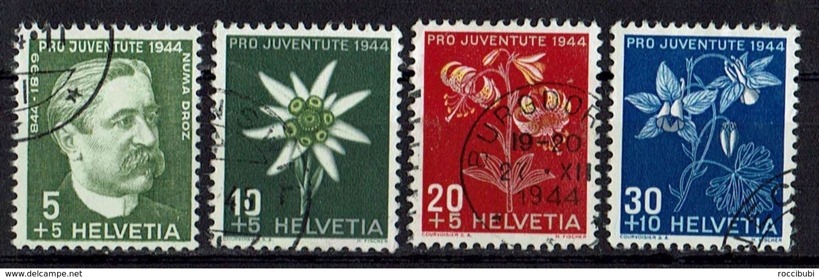 Schweiz 1944 // Mi. 439/442 O (016..267) - Gebraucht