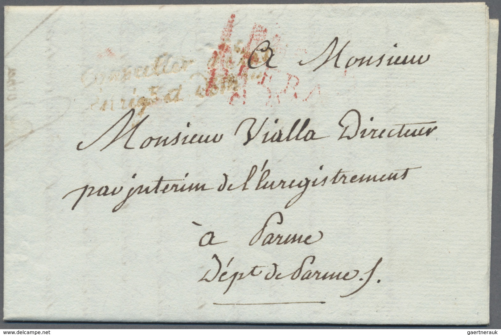 Br Frankreich - Vorphilatelie: 1720/1870 (ca.), enormous accumulation of apprx. 1.000 (roughly estimate