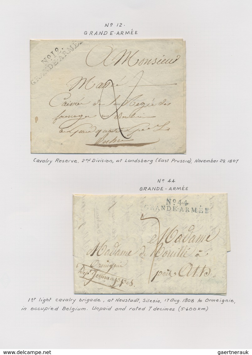 Br Frankreich: 1582/1930 (ca.), sophisticated collection of apprx. 200 covers, mainly stampless covers