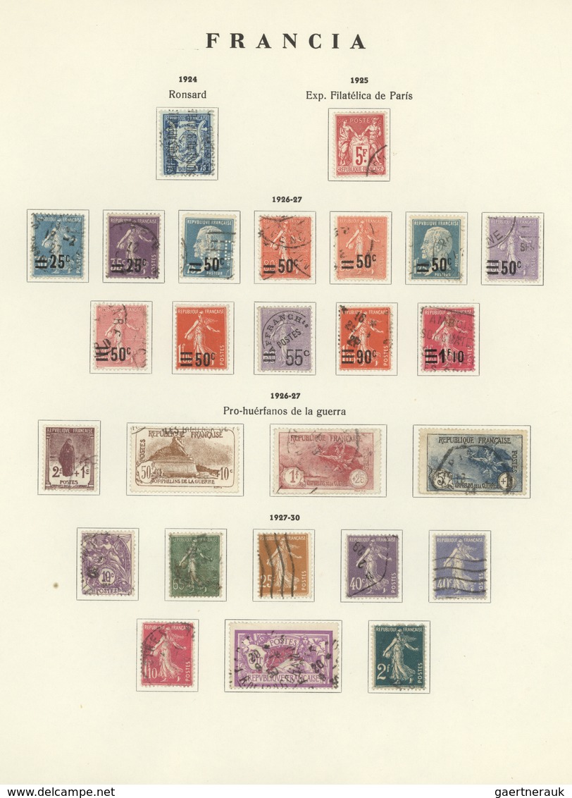 O/* Frankreich: 1849-1967 Mint And Used Collection From First Issues - Have A Look. - Oblitérés