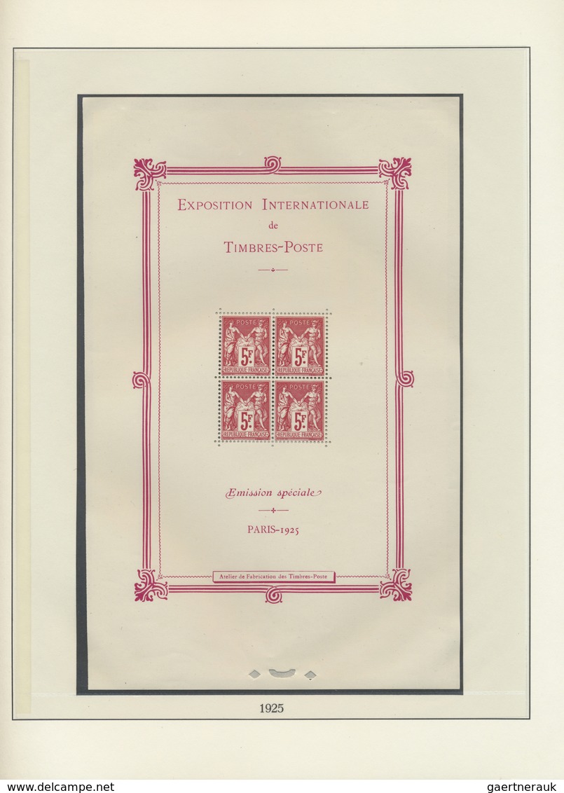 **/*/(*) Frankreich: 1849-1940: Umfangreiche, anfangs meist ungebrauchte, später dann postfrische Sammlung im