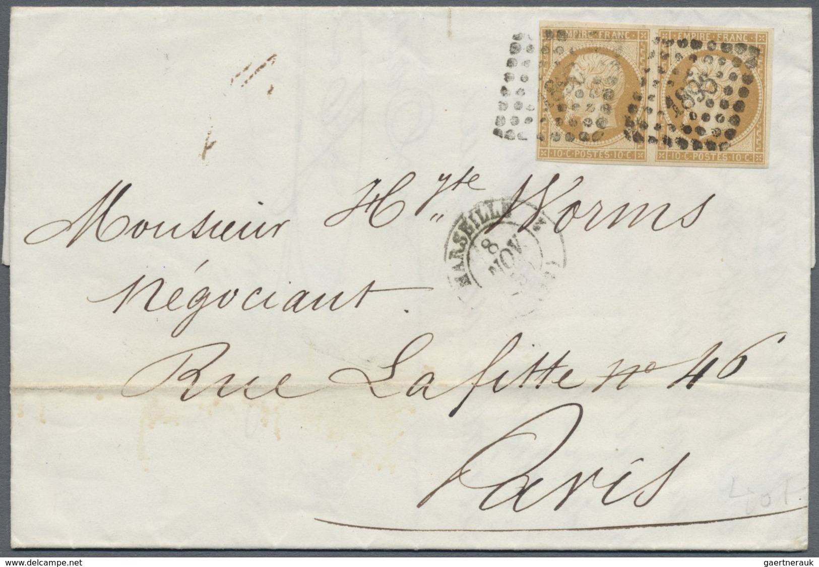 Br Frankreich: 1850/1875, CERES and NAPOLEON (various issues), holding of apprx. 540 entires, varied co