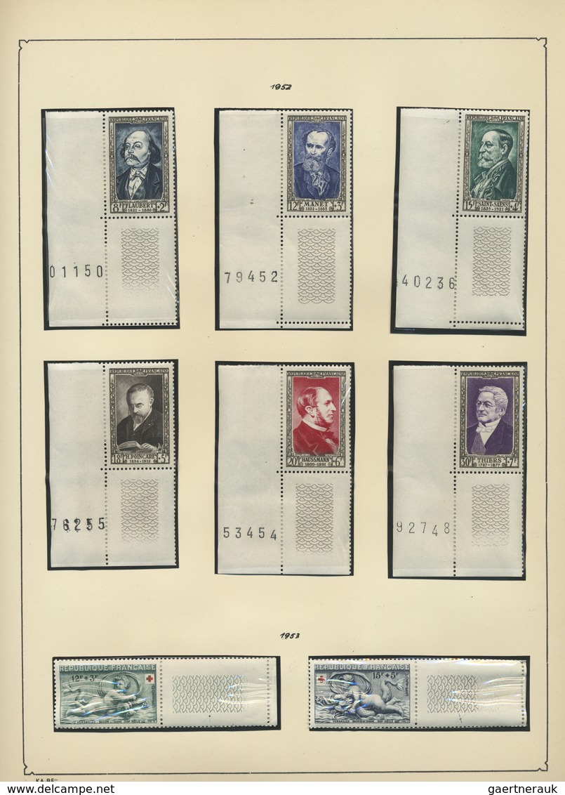 **/O/* Frankreich: 1863/1963, Mint And Used Collection In An Ancient KA/BE Album, From Early Issues But Mai - Oblitérés