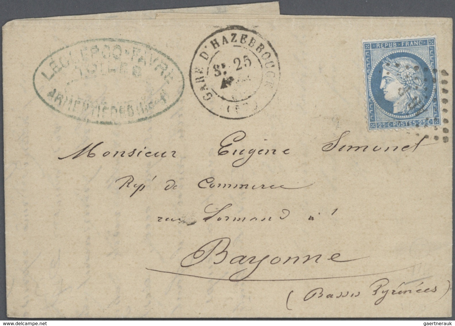 Br/ Frankreich: 1870/1990 (ca.), FRENCH RAILWAY, accumulation of apprx. 180 entires: apprx. 100 (mainly