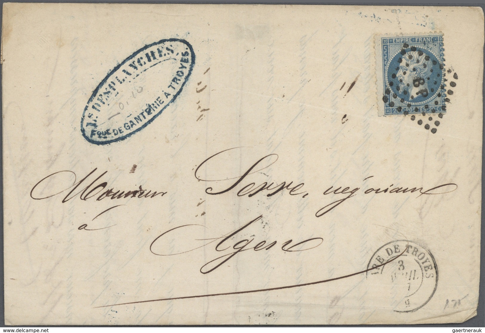 Br/ Frankreich: 1870/1990 (ca.), FRENCH RAILWAY, accumulation of apprx. 180 entires: apprx. 100 (mainly