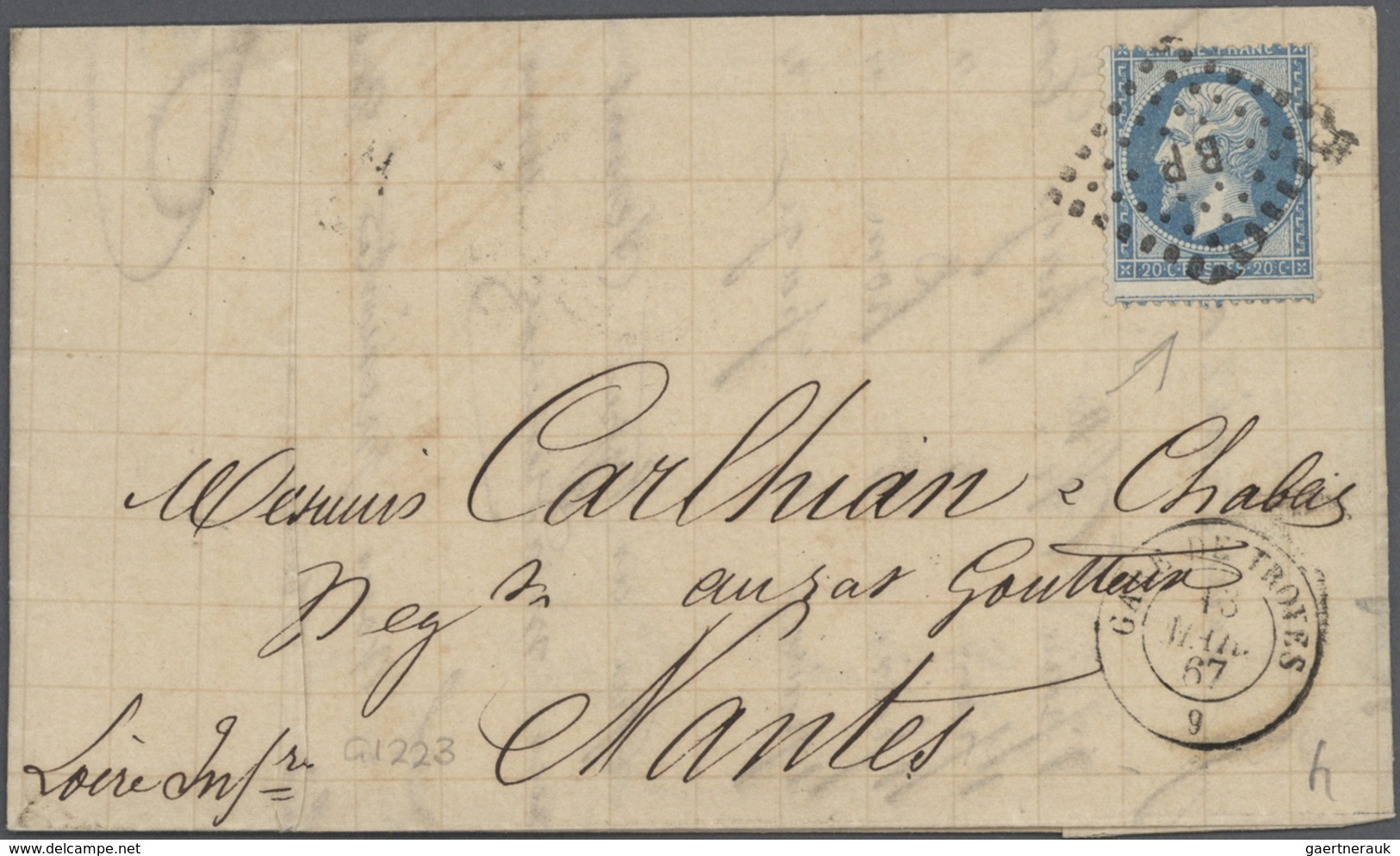 Br/ Frankreich: 1870/1990 (ca.), FRENCH RAILWAY, accumulation of apprx. 180 entires: apprx. 100 (mainly