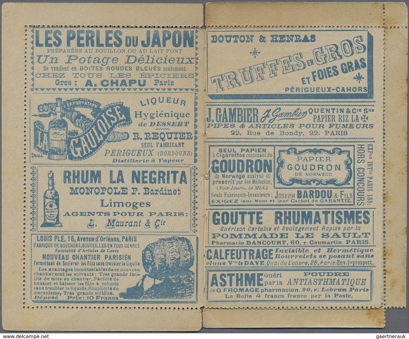 Br/GA Frankreich: 1871/1945 (ca.), Interesting Lot Of Ca. 90 Covers, Postcards And Postal Stationeries, Ma - Oblitérés