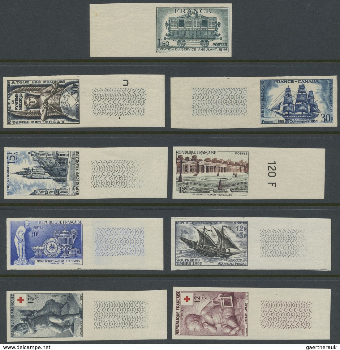 **/* Frankreich: 1900/1975 (ca.), Comprehensive Mint Accumulation/collection On Stocksheets, Contains A G - Oblitérés
