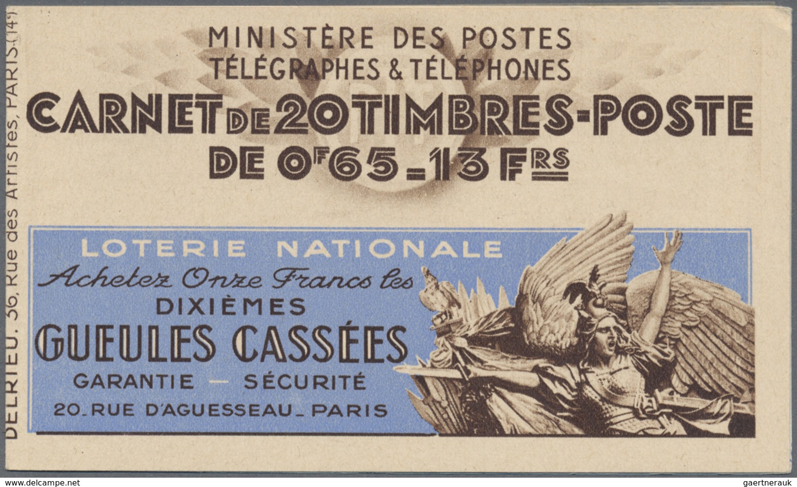 ** Frankreich - Markenheftchen: 1910/2009 (ca.), Comprehensive Accumulation Of Booklets, Incl. A Nice R - Autres & Non Classés