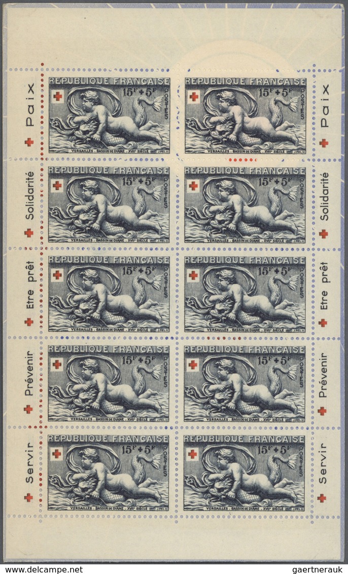 ** Frankreich - Markenheftchen: 1930/2009, U/m Collection Of Apprx. 130 Booklets In A Binder, Comprisin - Autres & Non Classés