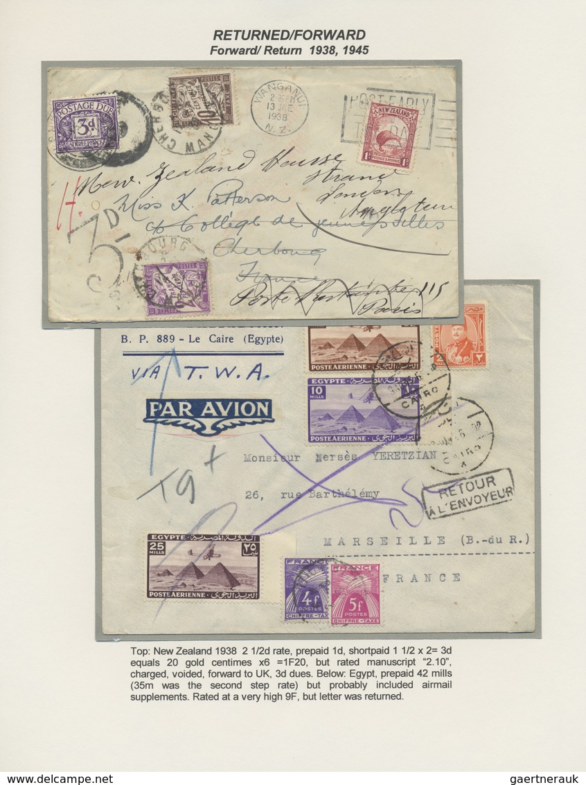 Br/GA Frankreich - Portomarken: 1859/1959, "100 YEARS OF FRENCH POSTAGE DUES", extraordinary exhibit colle