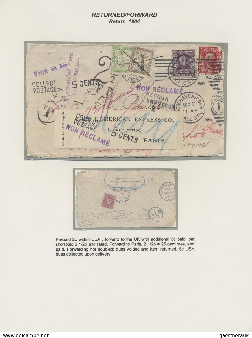 Br/GA Frankreich - Portomarken: 1859/1959, "100 YEARS OF FRENCH POSTAGE DUES", extraordinary exhibit colle