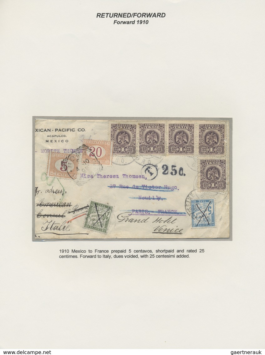 Br/GA Frankreich - Portomarken: 1859/1959, "100 YEARS OF FRENCH POSTAGE DUES", extraordinary exhibit colle