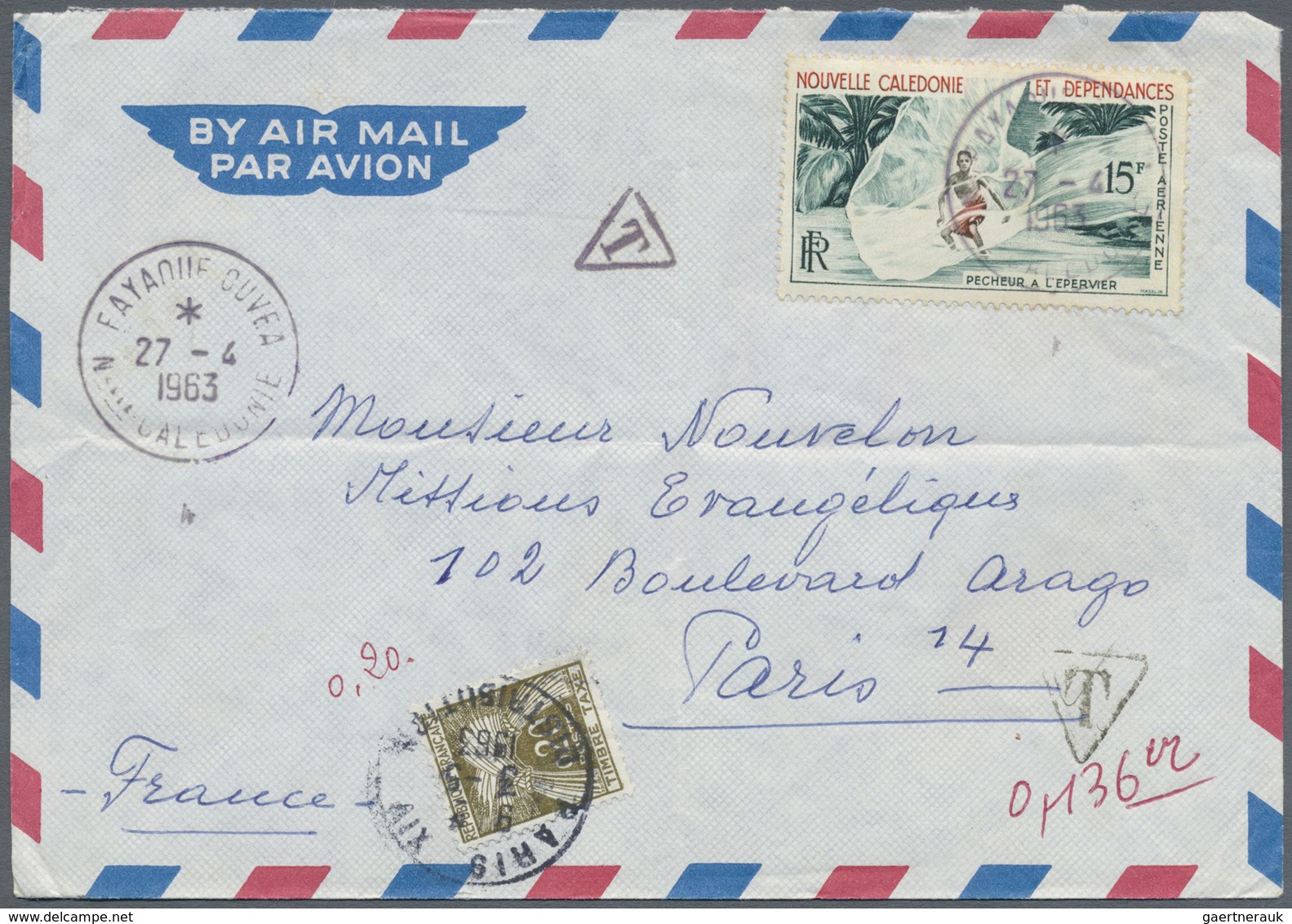 Br Frankreich - Portomarken: 1870/1980 (ca.), Insufficiently Paid Incoming Mail, Accumulation Of Apprx. - 1859-1959 Lettres & Documents