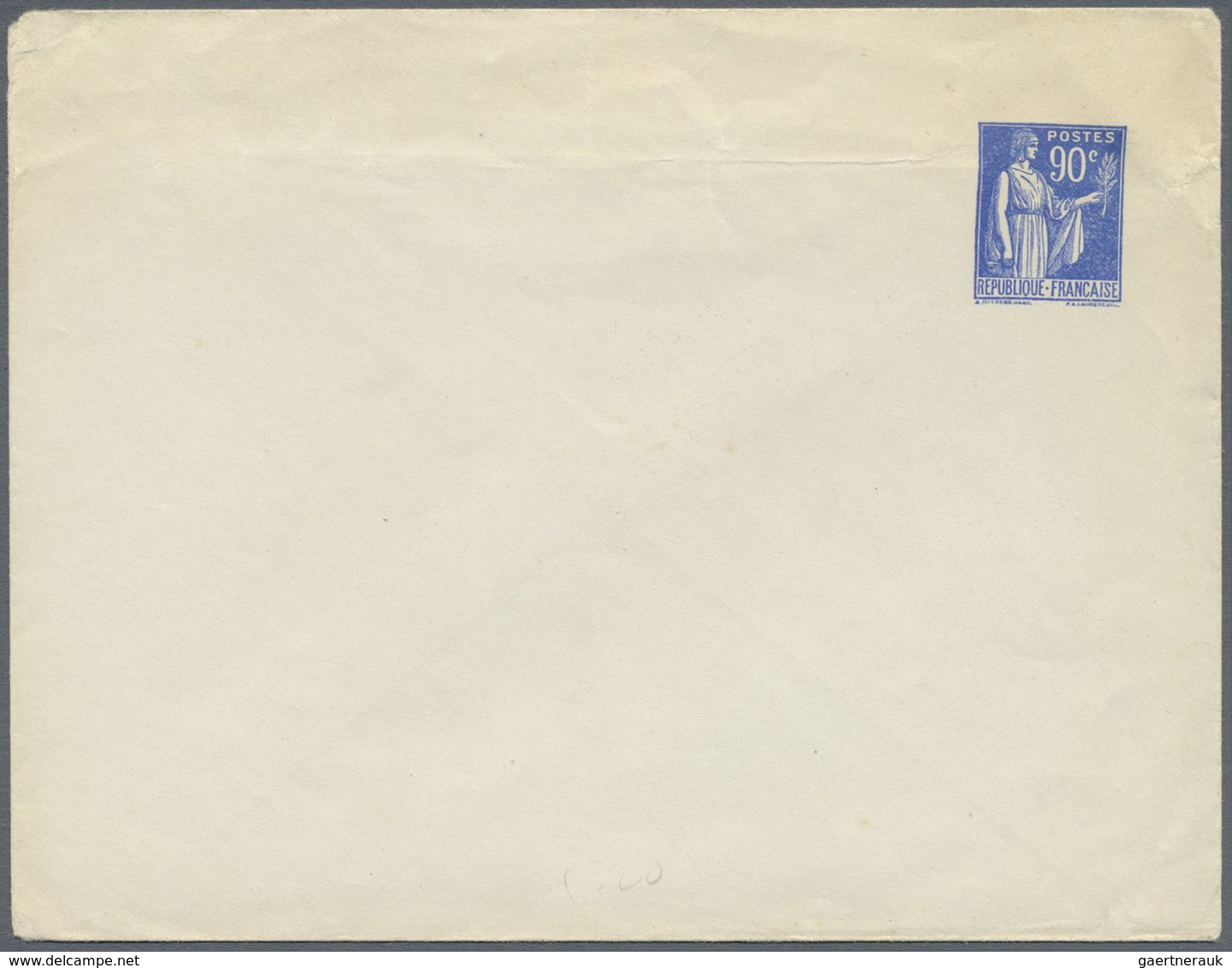 GA Frankreich - Ganzsachen: 1875/1990 (ca.), accumulation of apprx. 330 used and unsued stationeries, c