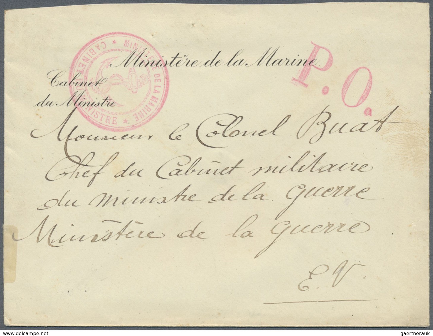 Br Frankreich - Militärpost / Feldpost: 1858/1949, collection of apprx. 100 covers/cards, almost exclus