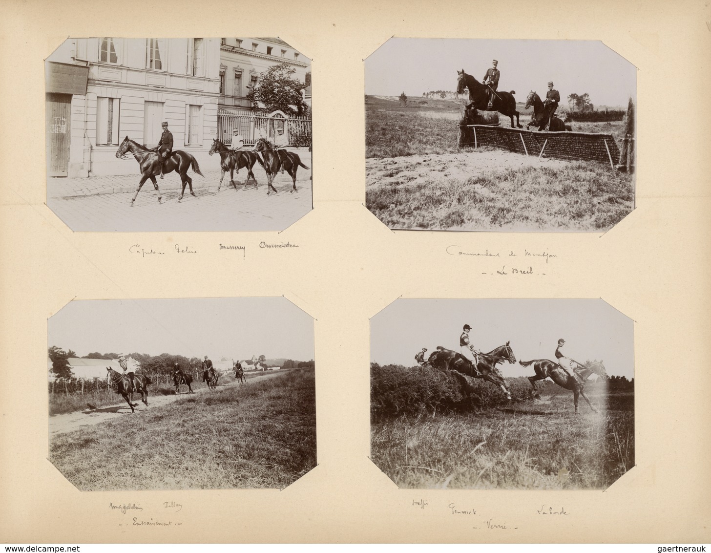 Frankreich - Besonderheiten:  1895 (ca): Photoalbum By A French Officier With 150 Photos E.g From St - Other & Unclassified