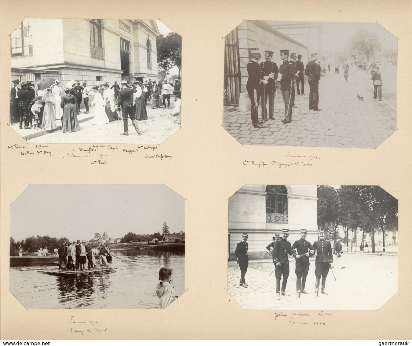 Frankreich - Besonderheiten:  1895 (ca): Photoalbum By A French Officier With 150 Photos E.g From St - Other & Unclassified