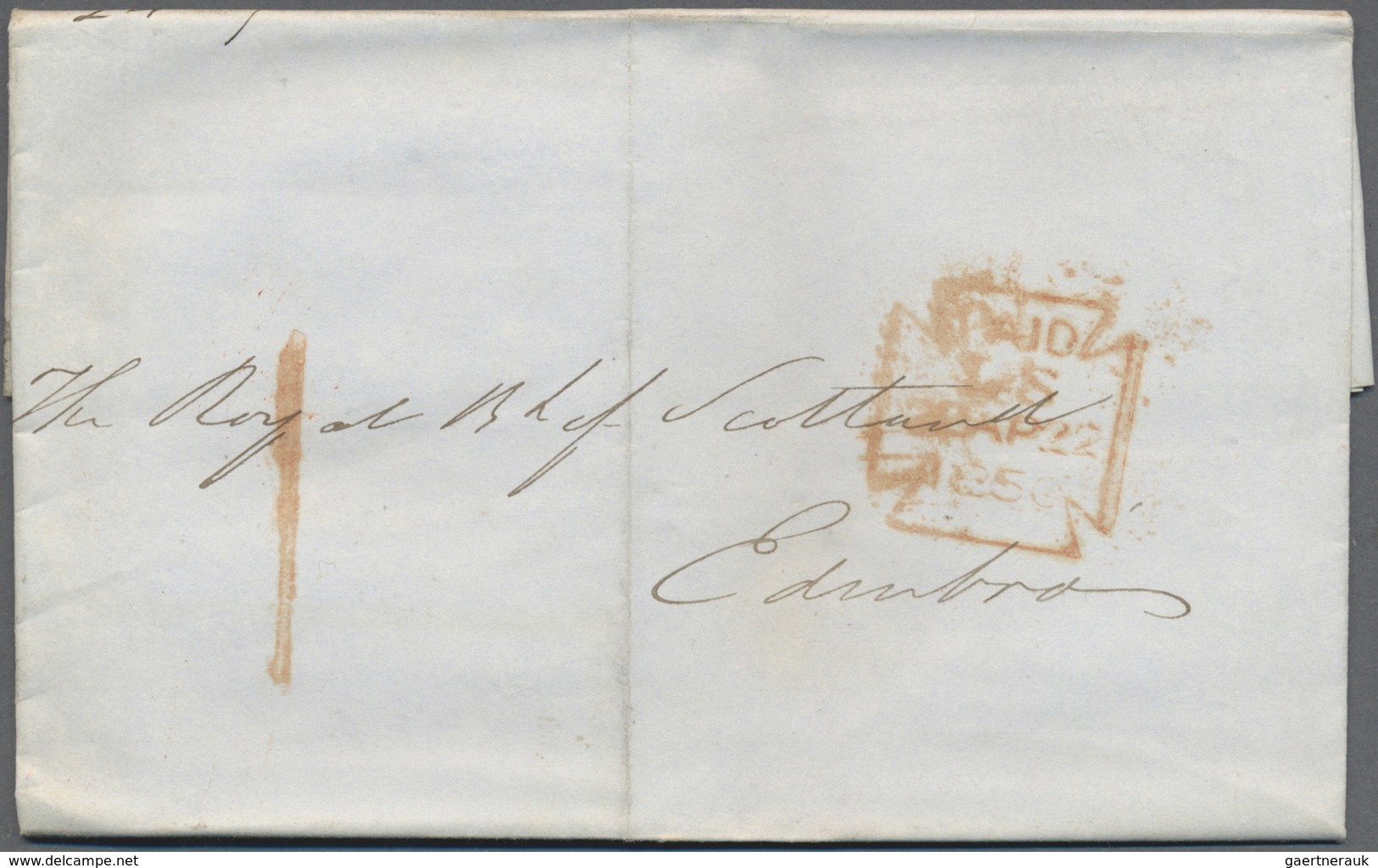 Br Großbritannien: 1795/1980 (ca.), Accumulation Of Apprx. 550 Covers/cards/stationeries, Mainly Commer - Autres & Non Classés