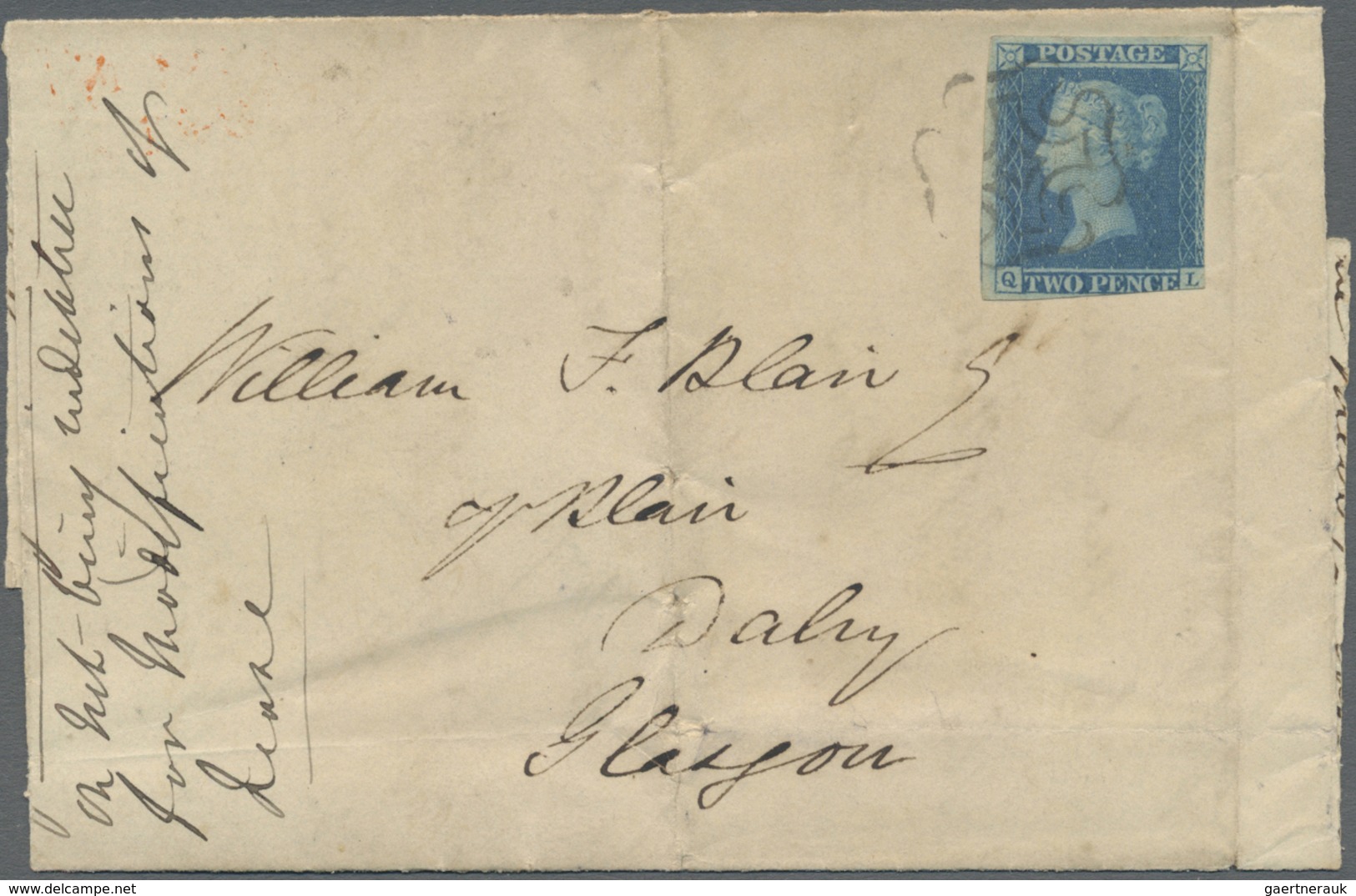 Br Großbritannien: 1838/1880 (ca.), collection of apprx. 77 covers mainly bearing frankings 1d. red and