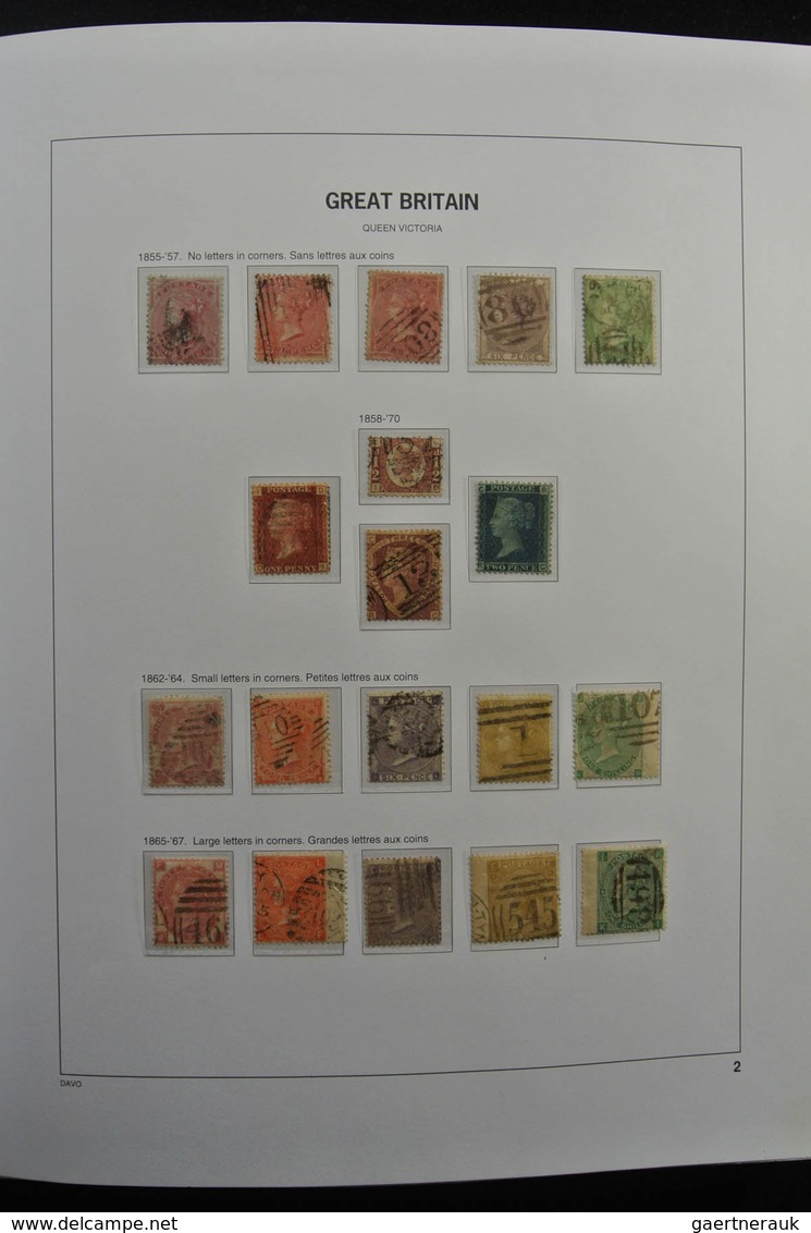 Großbritannien: 1840/1970: Incredible Used Collection, Nearly Complete In Mainly Very Good Condition - Autres & Non Classés