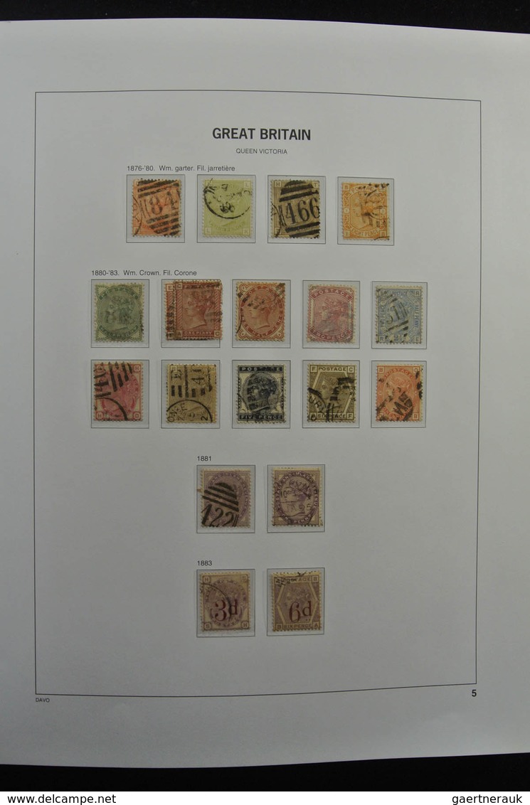 Großbritannien: 1840/1970: Incredible used collection, nearly complete in mainly very good condition