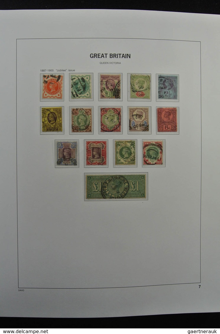 Großbritannien: 1840/1970: Incredible used collection, nearly complete in mainly very good condition