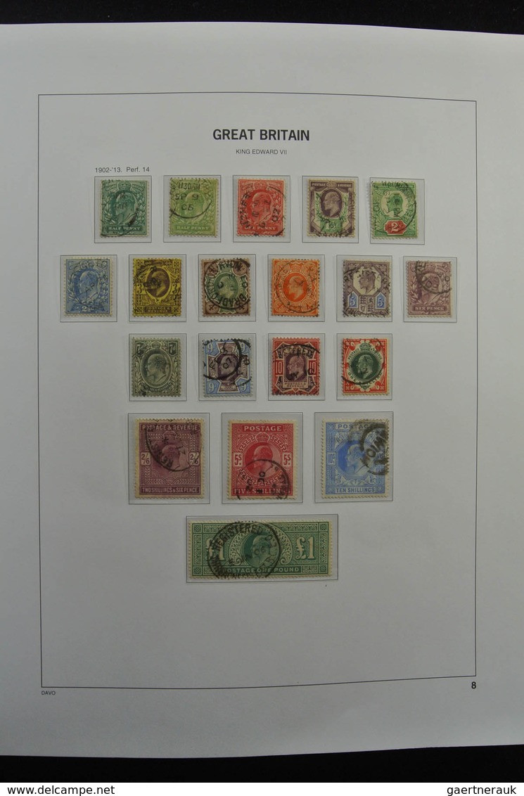 Großbritannien: 1840/1970: Incredible used collection, nearly complete in mainly very good condition