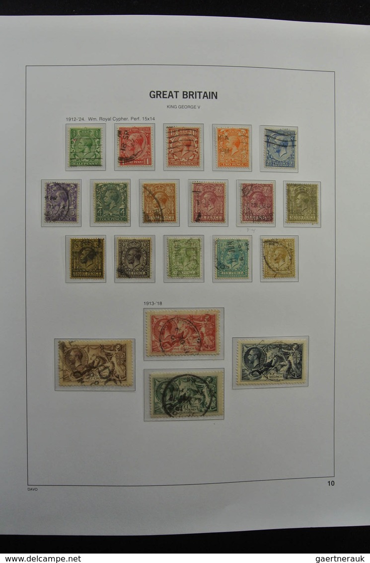 Großbritannien: 1840/1970: Incredible used collection, nearly complete in mainly very good condition