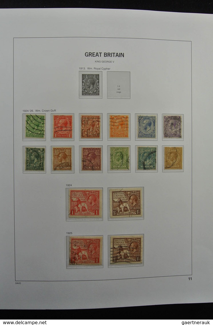 Großbritannien: 1840/1970: Incredible used collection, nearly complete in mainly very good condition