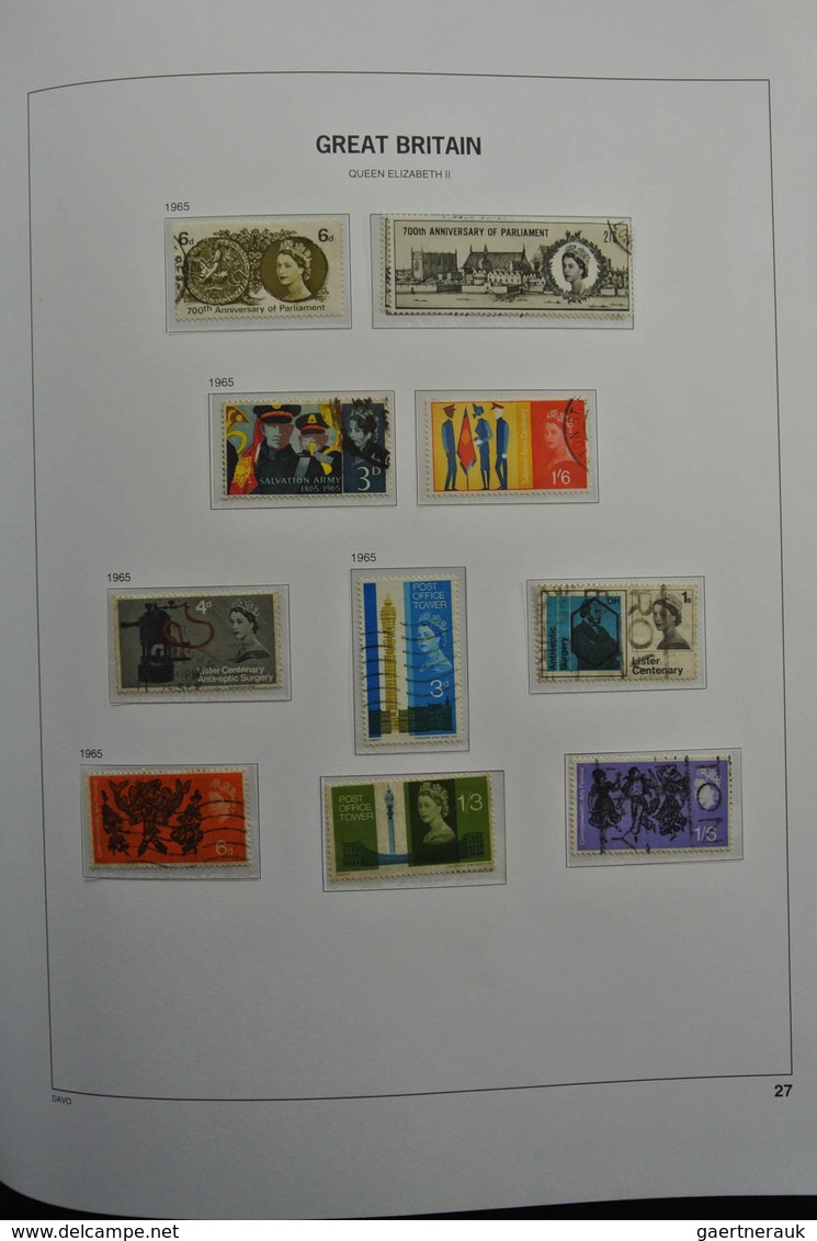 Großbritannien: 1840/1970: Incredible used collection, nearly complete in mainly very good condition