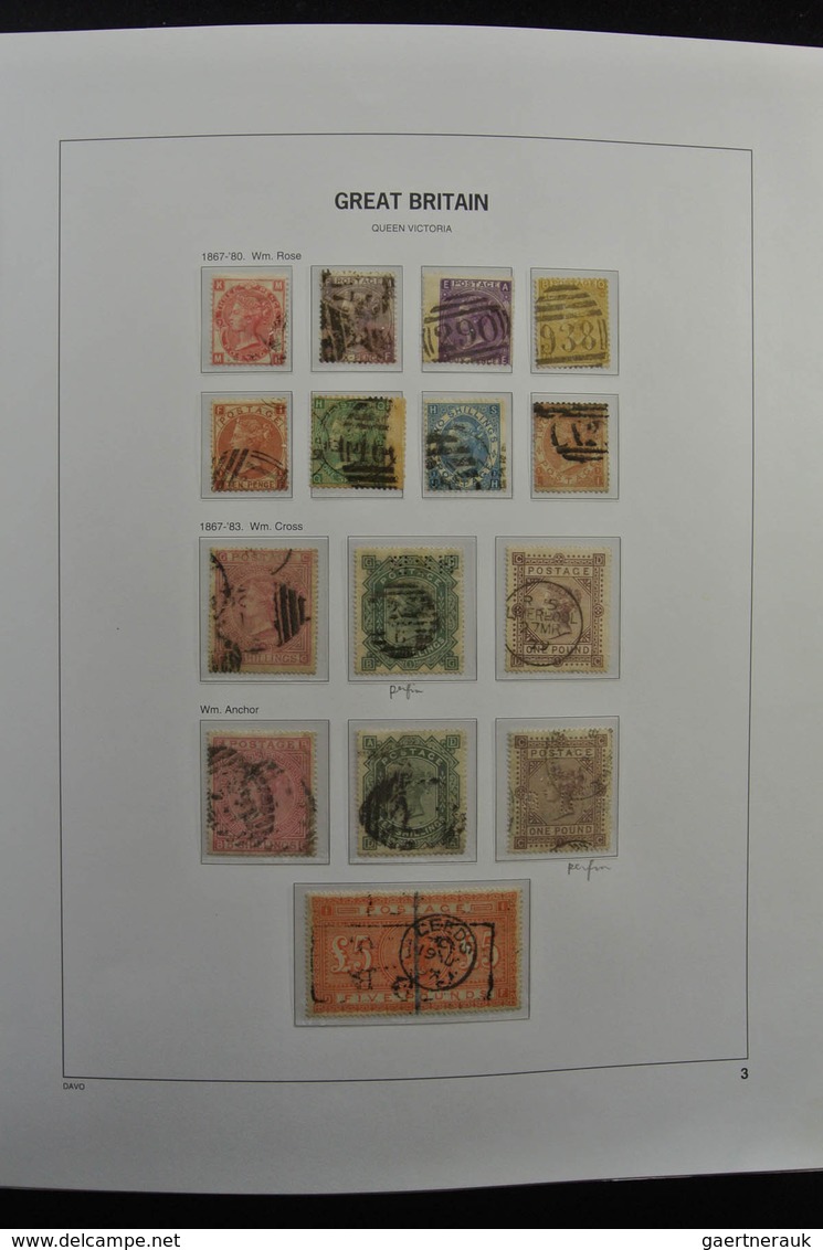 Großbritannien: 1840/1970: Incredible used collection, nearly complete in mainly very good condition