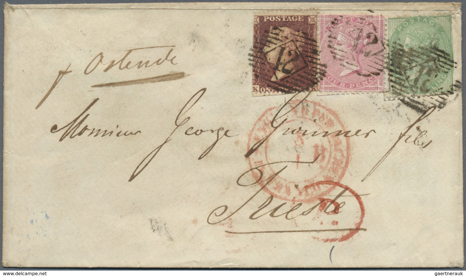 Br/GA Großbritannien: 1840/1960 (ca.), Collection Of Apprx. 260 Covers/cards/stationeries, From Lettershee - Autres & Non Classés