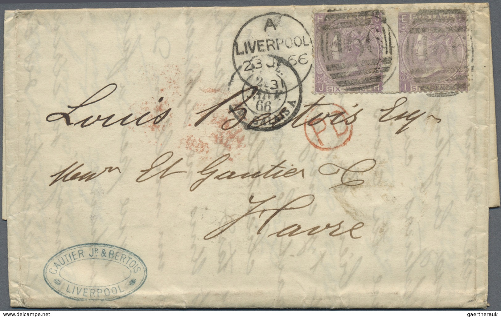 Br/GA Großbritannien: 1840/1960 (ca.), collection of apprx. 260 covers/cards/stationeries, from lettershee