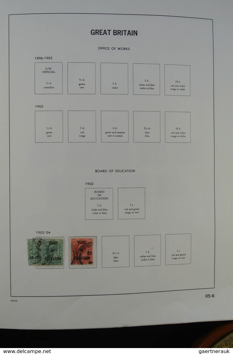 Großbritannien: 1840/2009: Beautiful, MNH, mint hinged and used collection Great Britain 1840-2009 i