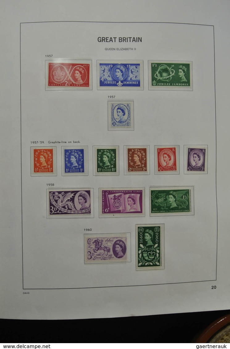 Großbritannien: 1840/2009: Beautiful, MNH, mint hinged and used collection Great Britain 1840-2009 i