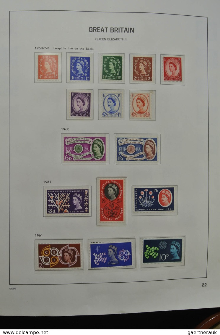 Großbritannien: 1840/2009: Beautiful, MNH, mint hinged and used collection Great Britain 1840-2009 i