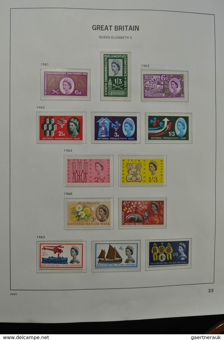 Großbritannien: 1840/2009: Beautiful, MNH, mint hinged and used collection Great Britain 1840-2009 i