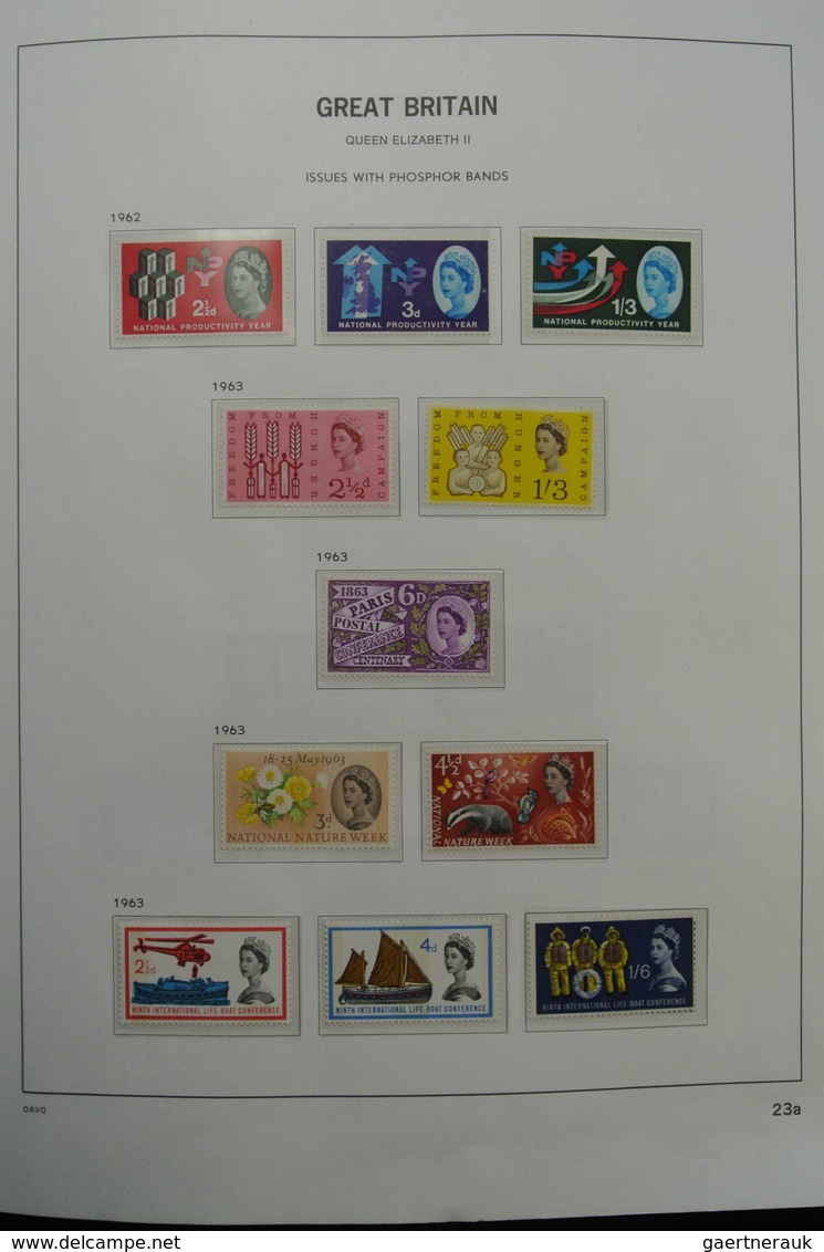 Großbritannien: 1840/2009: Beautiful, MNH, mint hinged and used collection Great Britain 1840-2009 i