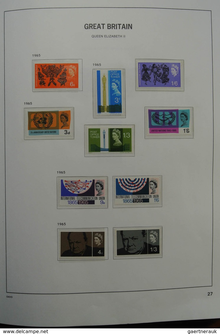 Großbritannien: 1840/2009: Beautiful, MNH, mint hinged and used collection Great Britain 1840-2009 i