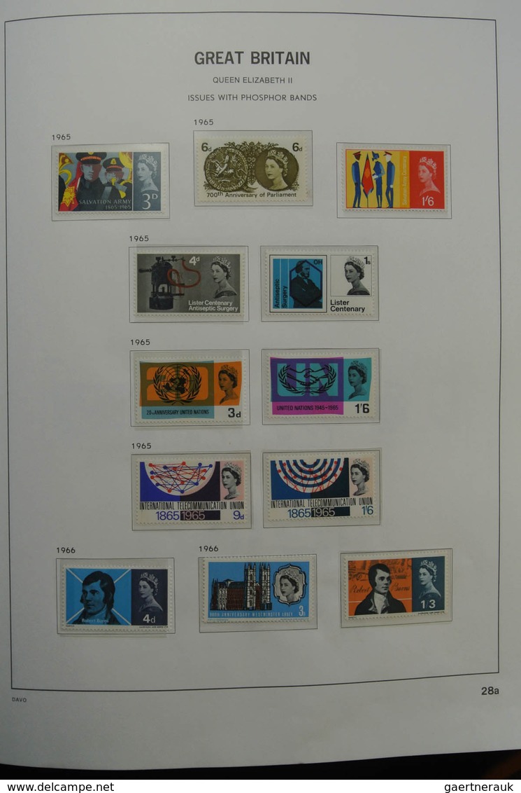 Großbritannien: 1840/2009: Beautiful, MNH, mint hinged and used collection Great Britain 1840-2009 i