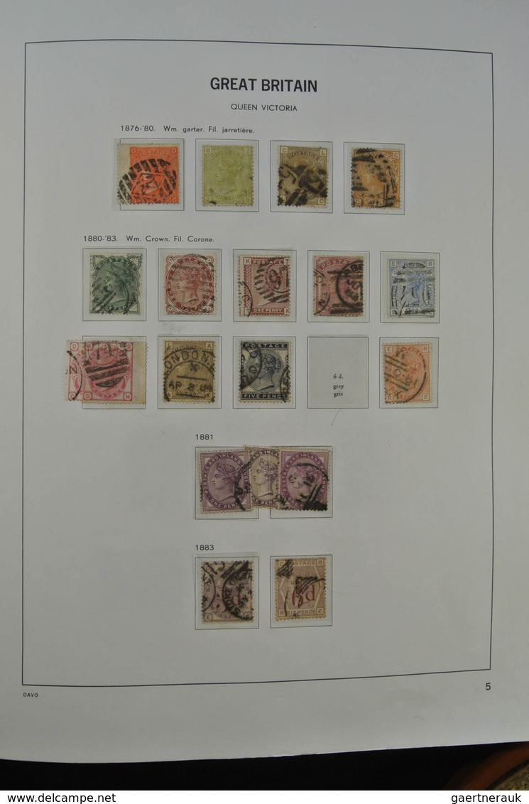 Großbritannien: 1840/2009: Beautiful, MNH, mint hinged and used collection Great Britain 1840-2009 i