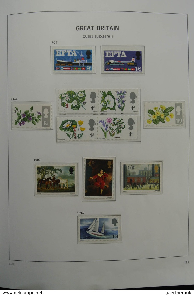 Großbritannien: 1840/2009: Beautiful, MNH, mint hinged and used collection Great Britain 1840-2009 i