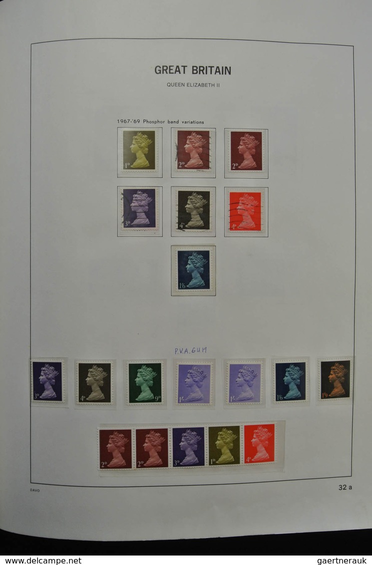 Großbritannien: 1840/2009: Beautiful, MNH, mint hinged and used collection Great Britain 1840-2009 i