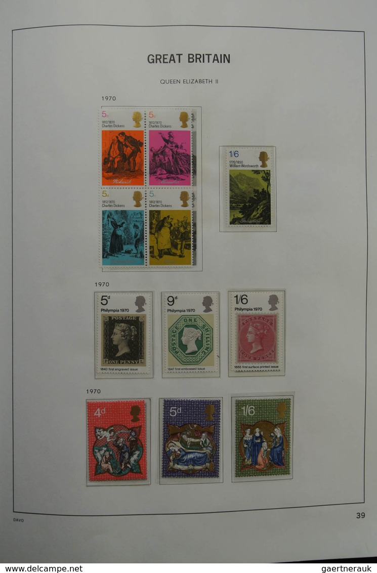 Großbritannien: 1840/2009: Beautiful, MNH, mint hinged and used collection Great Britain 1840-2009 i