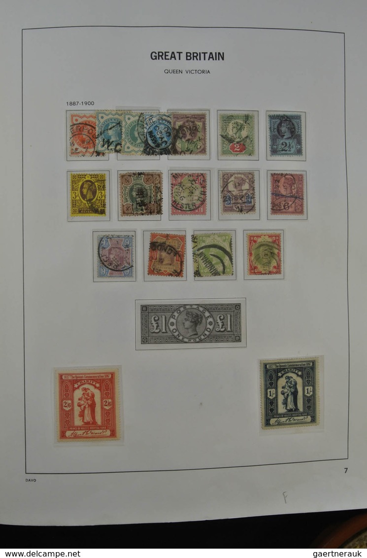 Großbritannien: 1840/2009: Beautiful, MNH, mint hinged and used collection Great Britain 1840-2009 i