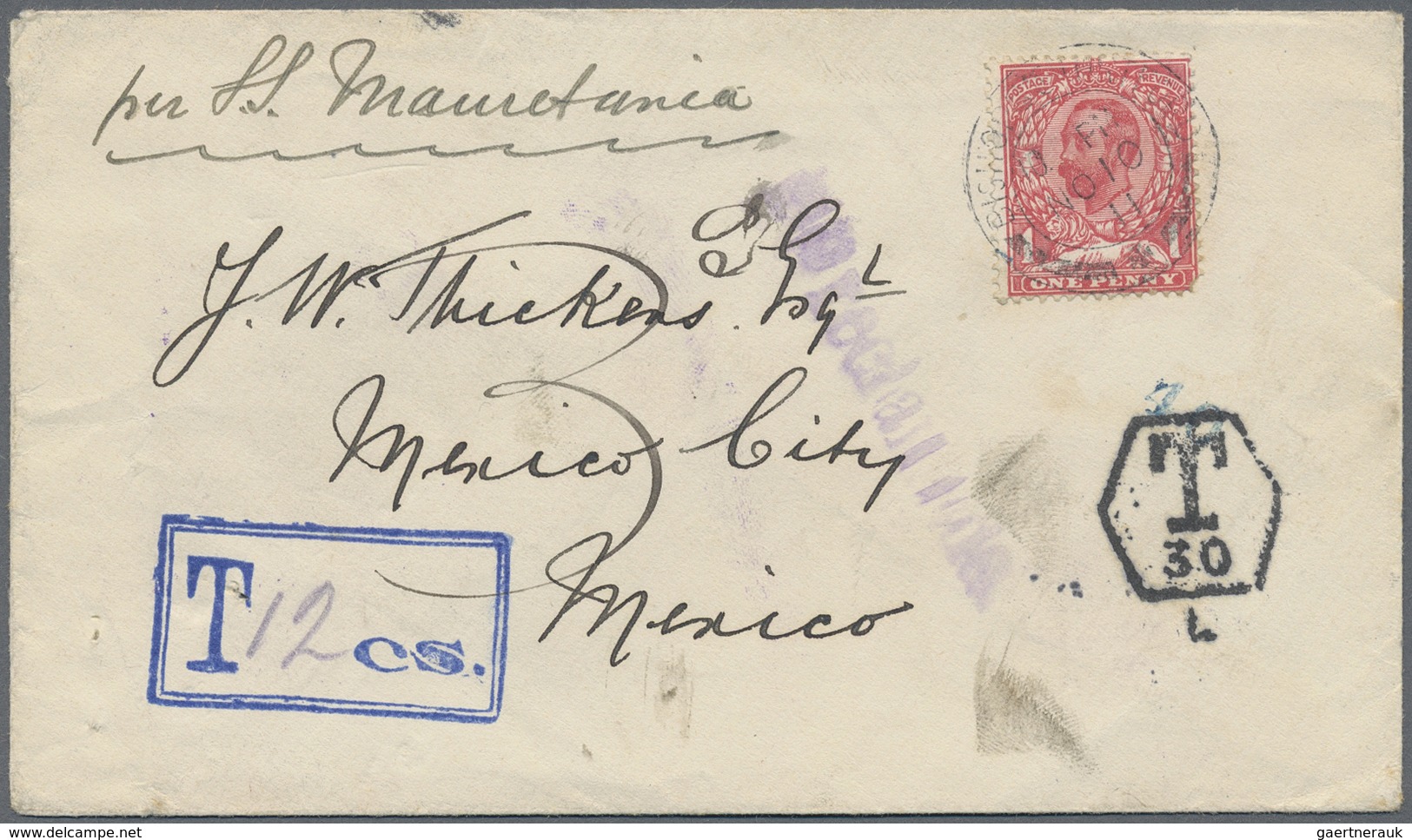 Br/GA Großbritannien: 1870/1970, Accumulation With About 80 Covers, Card And Postal Stationeries, From Tha - Other & Unclassified