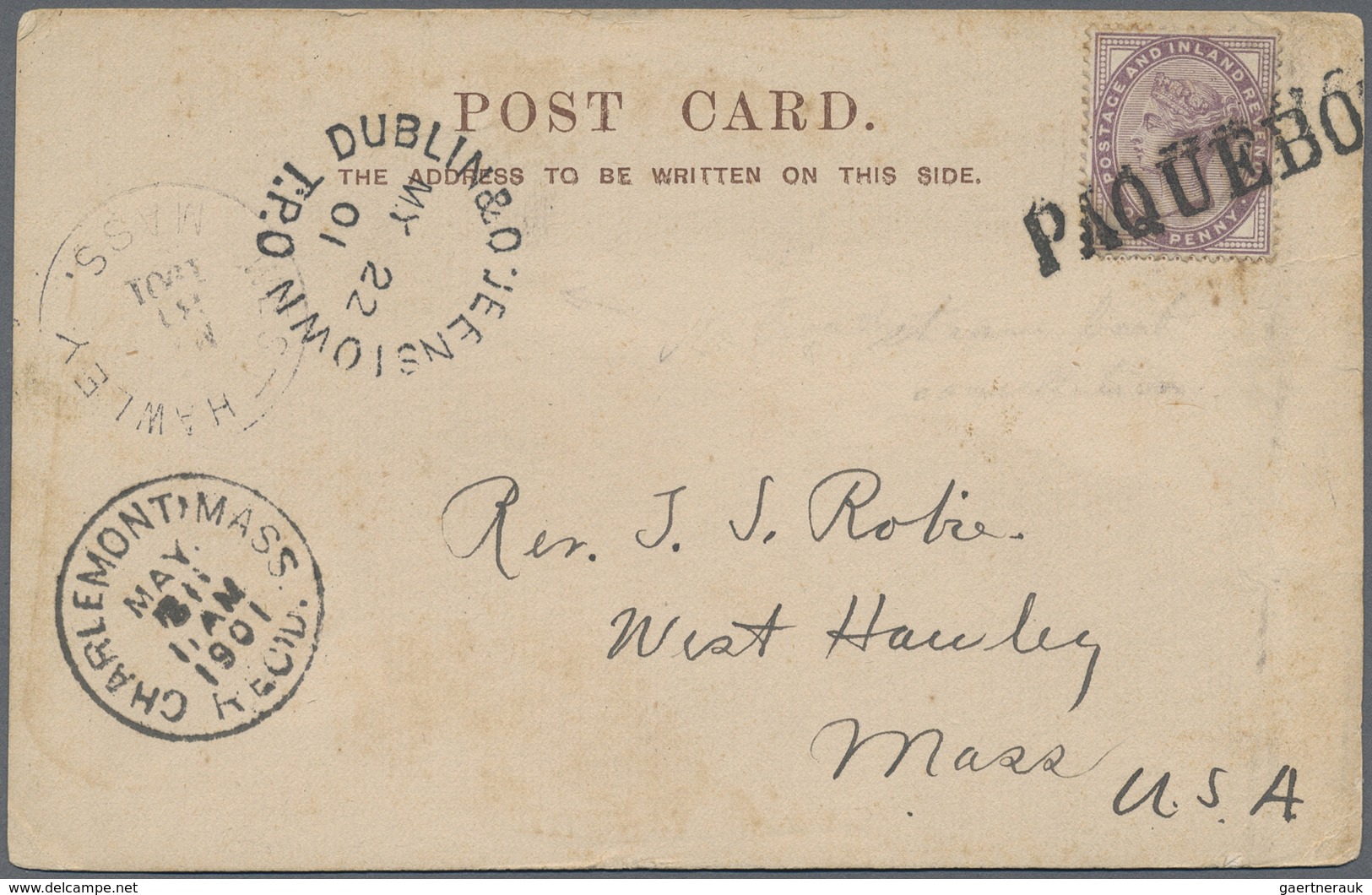 Br/GA Großbritannien: 1870/1970, accumulation with about 80 covers, card and postal stationeries, from tha