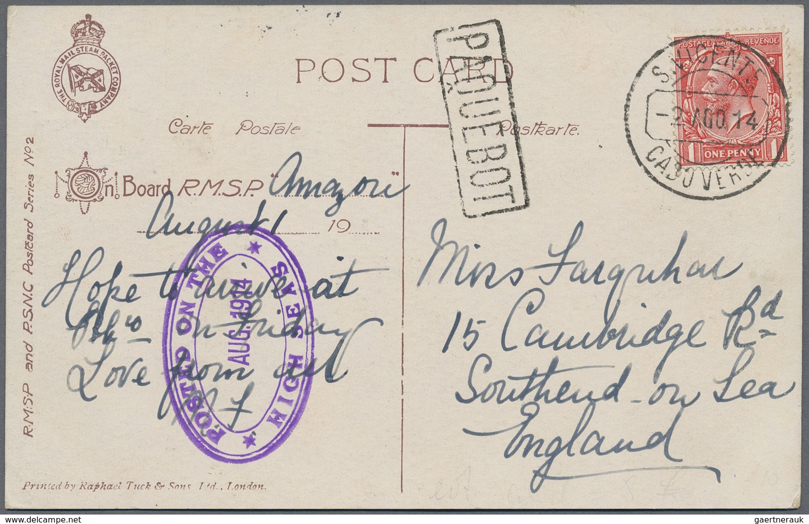 Br/GA Großbritannien: 1870/1970, accumulation with about 80 covers, card and postal stationeries, from tha