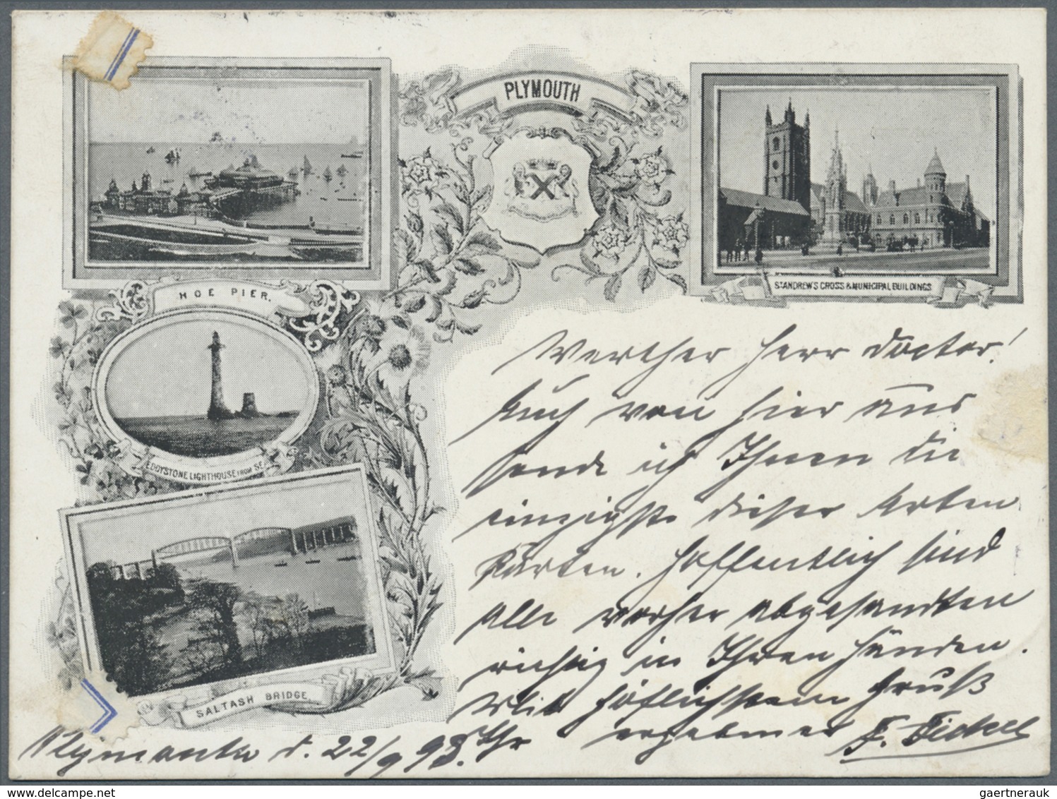 Großbritannien: 1898/1955, 96 early picture postcards, many from 1898 in co called "small size" with